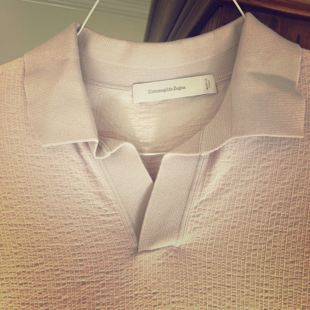 Zegna Men’s dress polo